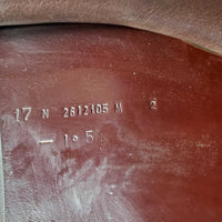 17" MW 5.25" Vega Close Contact, 2 Billet Guards, Black Vega 1/2 Cover, Wool/Felt Panels, Med Front & Back Blocks, Flaps: 13.25"l x 13"W Serial #: 17 N 2612105 M 2 -1.5