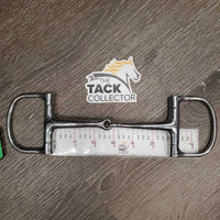 Thin D Ring Snaffle Bit *vgc, mnr stains, rubs & scratches, clean
