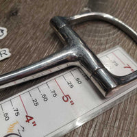 Thin D Ring Snaffle Bit *vgc, mnr stains, rubs & scratches, clean
