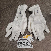 JUNIORS Riding Gloves, bag *like new?, mnr stains
