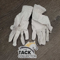 JUNIORS Riding Gloves, bag *like new?, mnr stains
