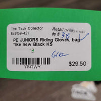 JUNIORS Riding Gloves, bag *like new
