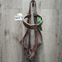 WesternBling Headstall, bling, Conchos *gc, stains, xholes, rubs, dirty, broken bling, scrapes
