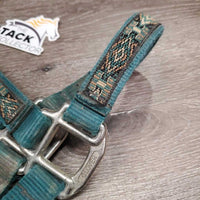 Thick Nylon Halter *gc/fair, v.dirty, stains, hairy, frays, faded, older
