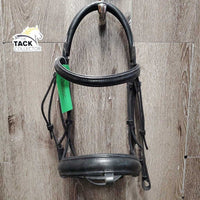 Rsd/Padded Monocrown Bridle *vgc, NO Flash, clean, sitt, fuzzy, mnr dirt?residue
