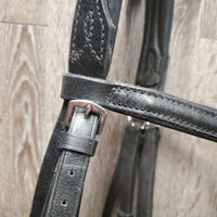 Rsd/Padded Monocrown Bridle *vgc, NO Flash, clean, sitt, fuzzy, mnr dirt?residue
