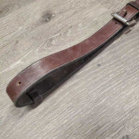 Rsd Leather & Elastic Breastplate, Running Martingale Attachment *gc, dirty, marker, rubs, faded, scrapes, stains
