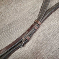 Rsd Leather & Elastic Breastplate, Running Martingale Attachment *gc, dirty, marker, rubs, faded, scrapes, stains
