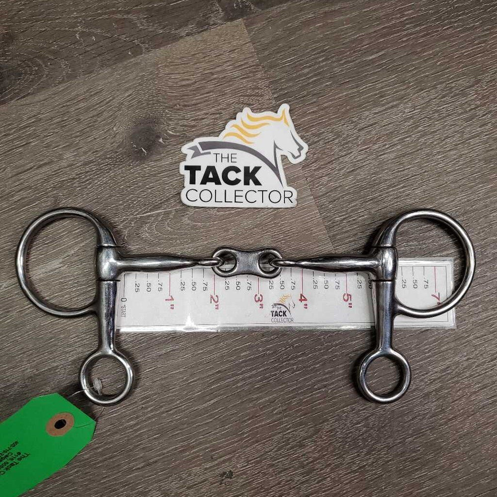 French Link Baucher Bit, flat center bar *vgc, clean, scratches, stains