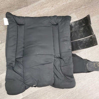 Pr Quick Wraps *gc, older, clean, repairs, pilly, threads, snags, tears, rubs, fading?, undone seam

