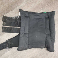 Pr Quick Wraps *gc, older, clean, repairs, pilly, threads, snags, tears, rubs, fading?, undone seam
