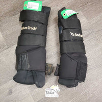 Pr Quick Wraps *gc, older, clean, repairs, pilly, threads, snags, tears, rubs, fading?, undone seam

