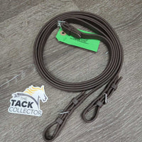 Plain Narrow Biothane Reins, Buckles *gc, dirt/film, xhole, rubs
