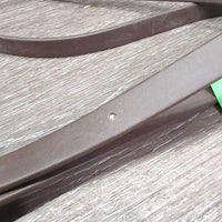 Plain Narrow Biothane Reins, Buckles *gc, dirt/film, xhole, rubs
