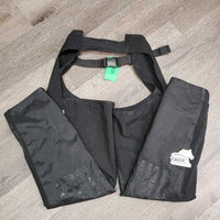 Winter Waterproof Riding Full Chaps *vgc, clean, puckered els, threads