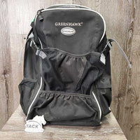 Groom - Riders Backpack *fair, dirty, rubs, TORN strap, mnr hair