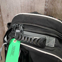 Groom - Riders Backpack *fair, dirty, rubs, TORN strap, mnr hair
