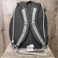Groom - Riders Backpack *fair, dirty, rubs, TORN strap, mnr hair
