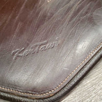 Large Belly Girth, D Ring, Strap, 2x long Els *gc, scratches, scrapes, mnr dirt/film & stains, unstitched seam
