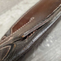 Large Belly Girth, D Ring, Strap, 2x long Els *gc, scratches, scrapes, mnr dirt/film & stains, unstitched seam
