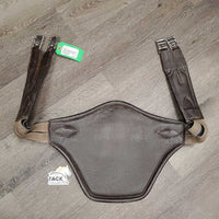 Large Belly Girth, D Ring, Strap, 2x long Els *gc, scratches, scrapes, mnr dirt/film & stains, unstitched seam
