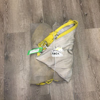 Hvy Mesh Fly Sheet, Neck, belly, 2 legs *gc/fair, dirt, tears, stains, snags, undone stitch., rust, oxidize, faded