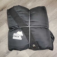 Hvy Quilt Stable Blanket, 2 legs *vgc, clean, mnr dirt, snags, rubs, threads, undone stitching
