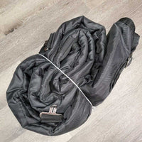 Hvy Quilt Stable Blanket, 2 legs *vgc, clean, mnr dirt, snags, rubs, threads, undone stitching
