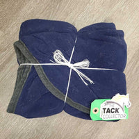 Fleece Quarter Sheet, "Windhaven, DF" *gc, 0 tail, clean, pilly, hair, faded, rubbed edges, puckers
