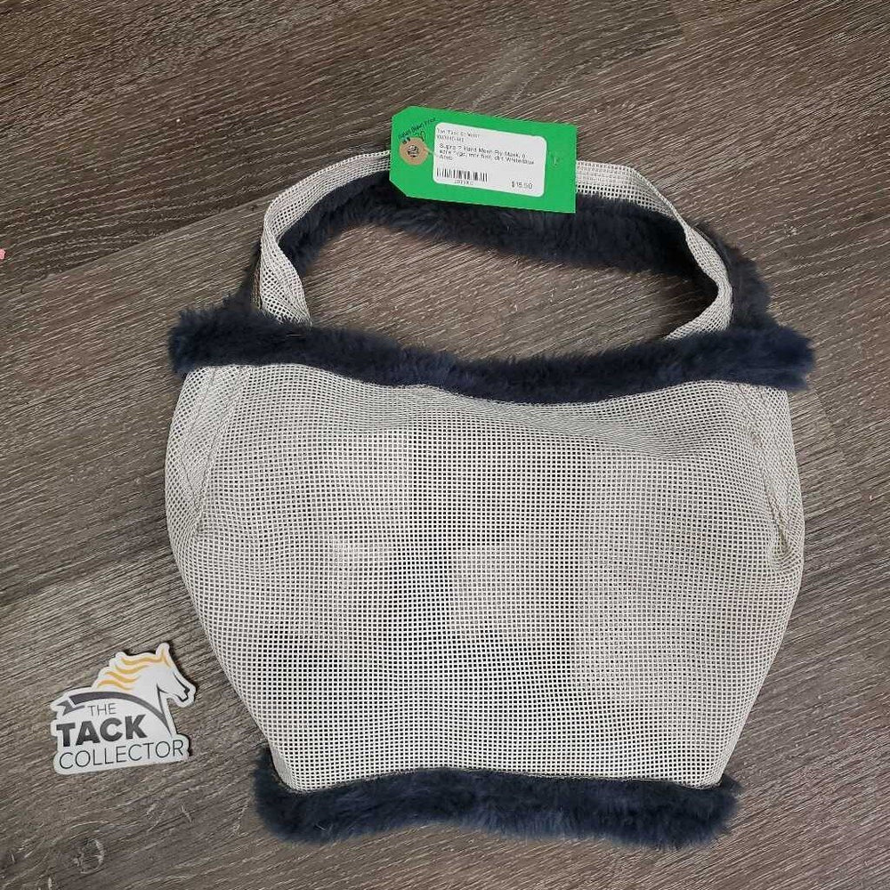 Hard Mesh Fly Mask, 0 ears *vgc, mnr hair, dirt