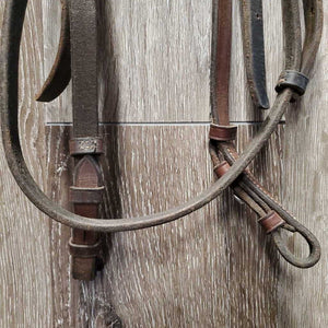 Rsd Bridle *N0 Noseband, gc, dirty, mismatched cheeks