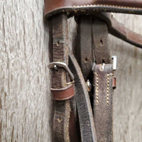 Rsd Bridle *N0 Noseband, gc, dirty, mismatched cheeks

