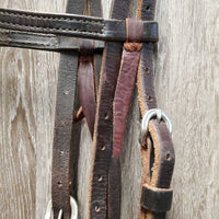 Western Headstall, laces *vgc, mnr rust, scrapes & residue, clean
