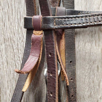 Western Headstall, laces *vgc, mnr rust, scrapes & residue, clean
