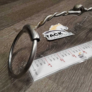 Pinchless Curved Twisted Wire Loose Ring Bit *vgc, dirty, scuffs