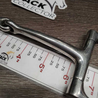 Thin D Ring Snaffle Bit *vgc, clean, scuffs, dent
