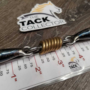 French Link 2 Ring Universal Bit, 7 Copper Rollers *vgc/gc, clean, rubs, scratches, mnr residue