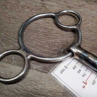French Link 2 Ring Universal Bit, 7 Copper Rollers *vgc/gc, clean, rubs, scratches, mnr residue
