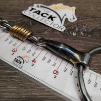 French Link 2 Ring Universal Bit, 7 Copper Rollers *vgc/gc, clean, rubs, scratches, mnr residue
