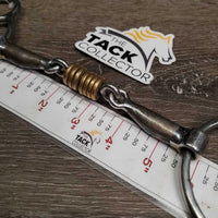 French Link 2 Ring Universal Bit, 7 Copper Rollers *vgc/gc, clean, rubs, scratches, mnr residue
