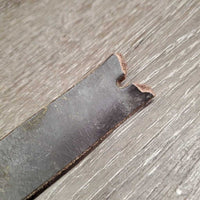 Nylon Breakaway Halter, leather crown, spring snap *gc/fair, dirty, faded, stained, broken crown, stiff snap