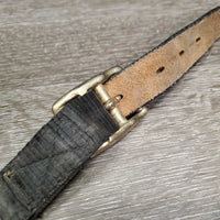 Nylon Breakaway Halter, leather crown *gc, dirt, faded, stained, broken crown
