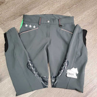 Euro Seat Breeches *xc/vgc, mnr stains & pills
