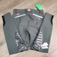 Euro Seat Breeches *xc/vgc, mnr stains & pills
