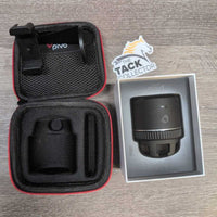 Equestrian Tracking System: Pivo Pod, Storage Bag, Remote, Tripod & Smart Mount, Carry Bag *like new, v.mnr dirt, pulled cord end
