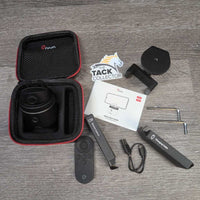 Equestrian Tracking System: Pivo Pod, Storage Bag, Remote, Tripod & Smart Mount, Carry Bag *like new, v.mnr dirt, pulled cord end