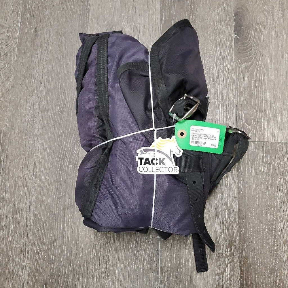 Rainsheet, 1 leg *gc, clean, wpf, v. faded, repairs, mnr slices, holes, snags, threads, rubs