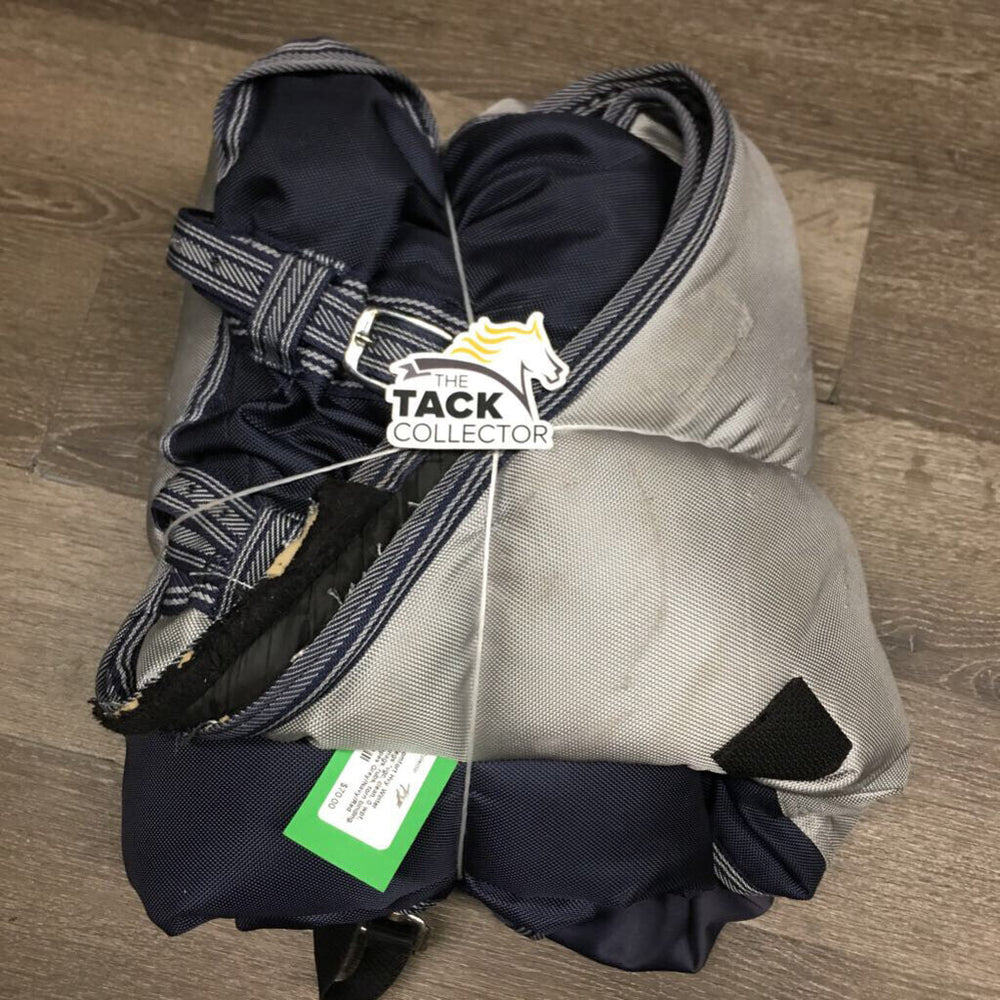 Hvy Winter Blanket, 2 legs *vgc, clean, 0 wpf, mnr tears, snags, rubs, torn binding, threads, scrapes
