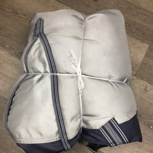Hvy Winter Blanket, 2 legs *vgc, clean, 0 wpf, mnr tears, snags, rubs, torn binding, threads, scrapes