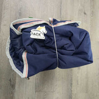 Hvy Winter Blanket, 2 legs *xc, clean, wpf, torn wither fleece, mnr stains